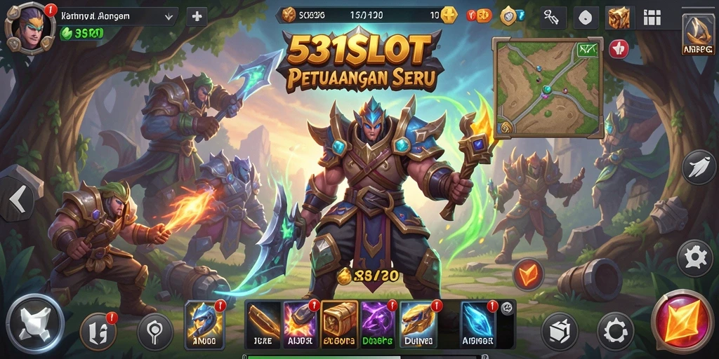 Gameplay seru di dunia 531SLOT ARPG yang menegangkan.
