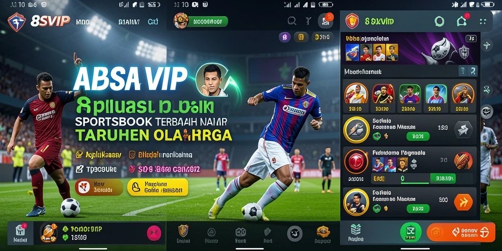 Tampilan gameplay interaktif di aplikasi Sportsbook 8SVIP.