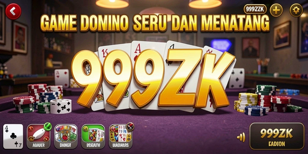 Screenshot gameplay Domino yang seru dan menantang.