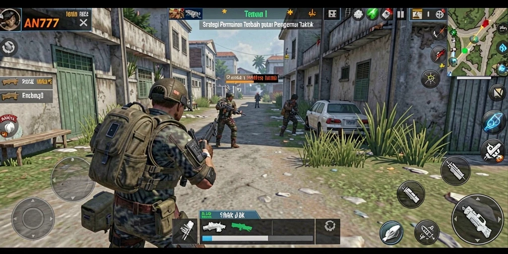 Tampilan gameplay AN777 yang menegangkan dan strategis.