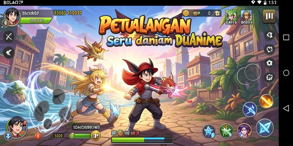 Tangkapan layar BOLA07 menampilkan aksi seru dalam dunia Anime.