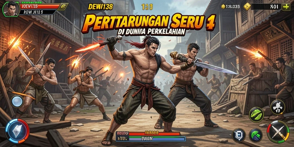 DEWI138 menampilkan adegan pertarungan yang mendebarkan dengan karakter unik.