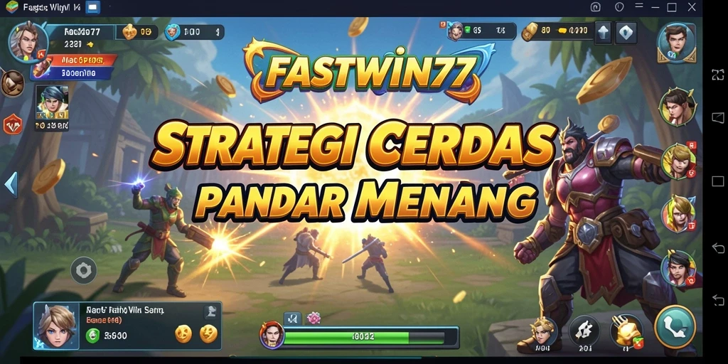 Tangkapan layar dari gameplay <strong>FASTWIN77</strong> yang menunjukkan pertarungan strategis yang mendebarkan.