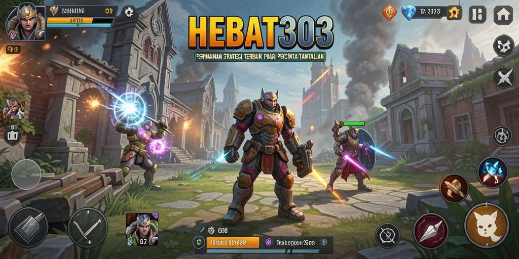 Tampilan gameplay HEBAT303 yang mendebarkan dan penuh strategi.