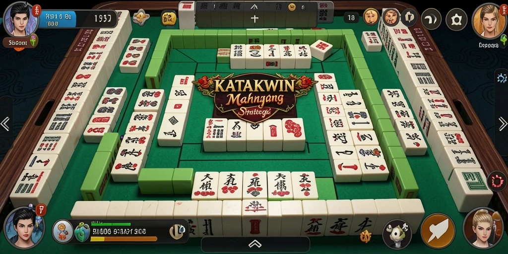 Tampilan gameplay KATAKWIN yang seru dan menantang.