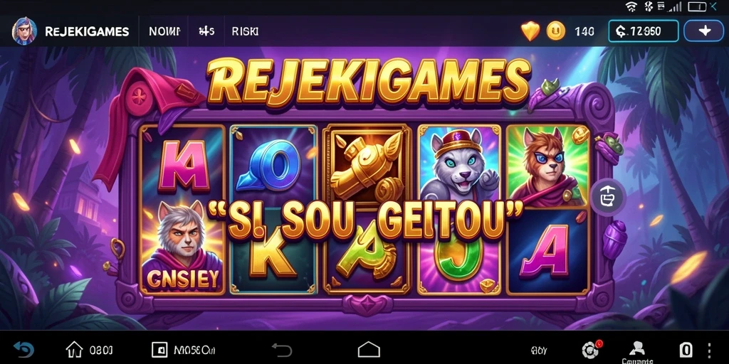 Tampilan gameplay menarik di REJEKIGAMES dengan fitur Slot yang menghibur.