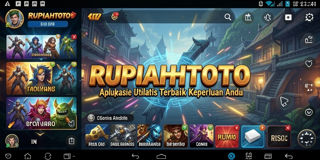 Tampilan antarmuka RUPIAHTOTO yang memudahkan pemantauan keuangan.
