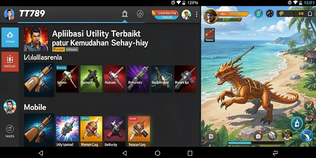 Screenshot utama TT789 menampilkan fitur pengoptimalan sistem yang intuitif.