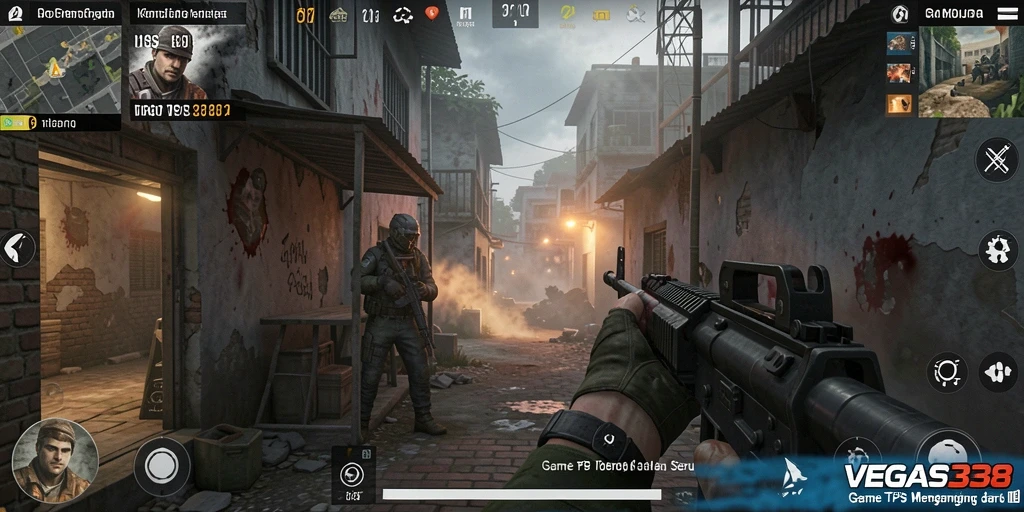Tampilan gameplay seru dan penuh aksi di VEGAS338.