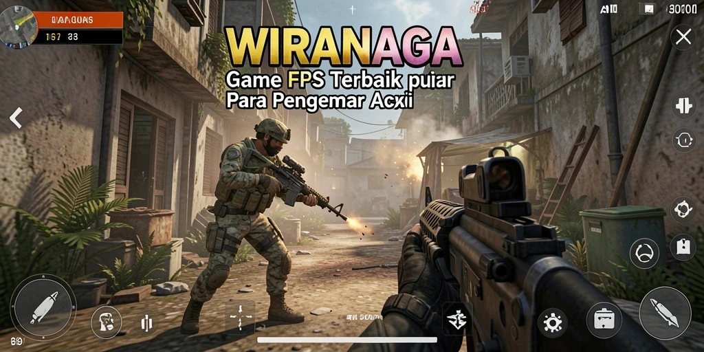 Tangkap momen menegangkan dari gameplay FPS WIRANAGA.